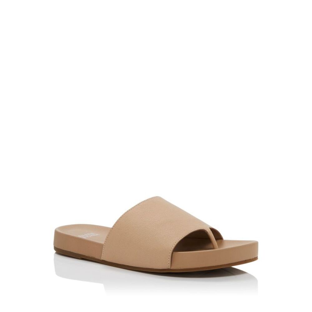 Eileen Fisher Nude Tan Slide Sandals